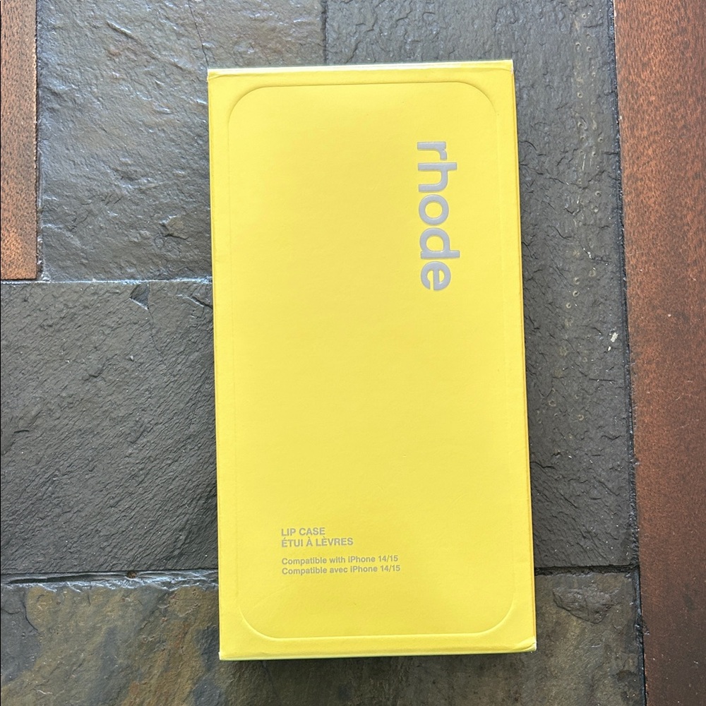 RHODE Limited Edition Lemontini Lip Case for iPhone 13/14/15
